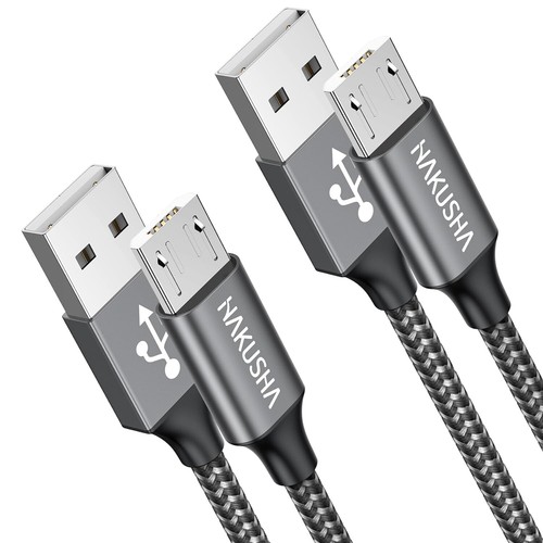 Cavo micro usb - usb,[2, pezzi:1m+1m]