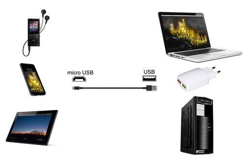 Cavo usb micro b - usb,
