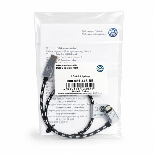 Cavo ricarica e dati - vw,