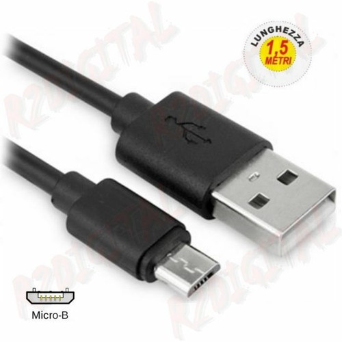 Cavo usb micro ricarica - micro, &